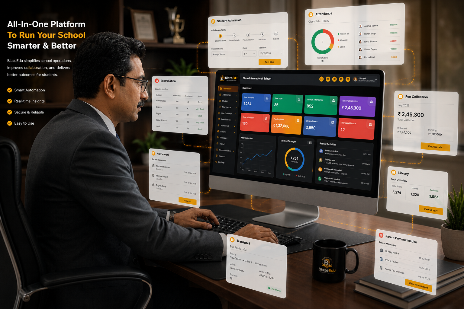 Complete School ERP Software with Website, LMS & Student Management System